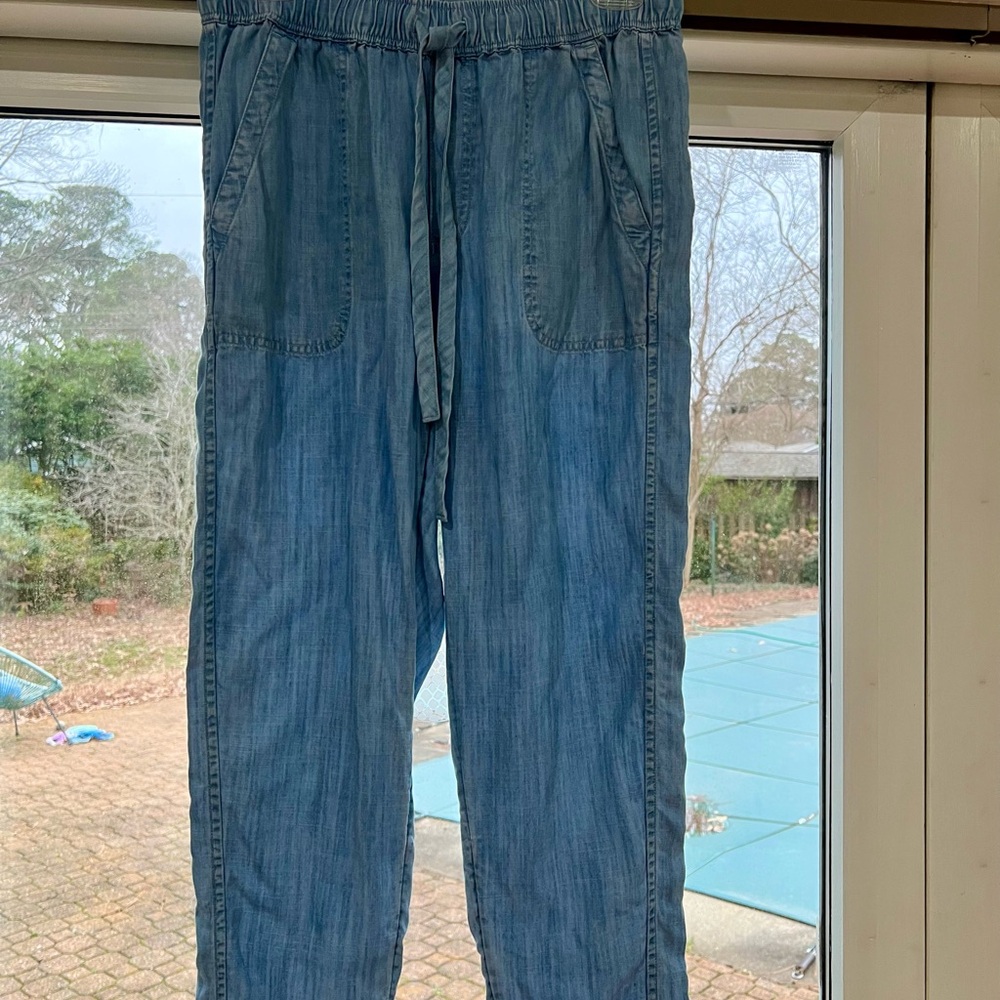 Vineyard Vines Women's Relaxed Chambray Pants